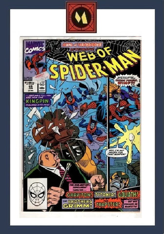 Web of Spider-Man #65 - Marvel Comics - 1985