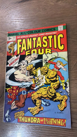 Fantastic Four #151 - Marvel Comics - 1974