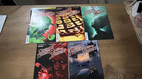 Sherlock Holmes vs Harry Houdini #1-5 (Set) - Dynamite Comics - 2014