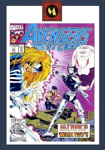 Avengers West Coast #91 - Marvel Comics - 1993