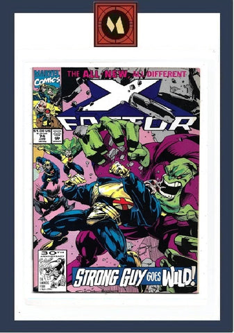 X-Factor #74 - Marvel Comics - 1992