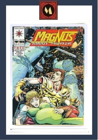 Magnus Robot Fighter #36 - Valiant Comics - 1994 - Includes Card