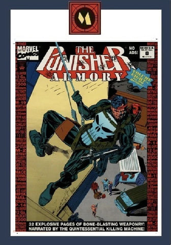 The Punisher Armory #8 - Marvel Comics - 1993