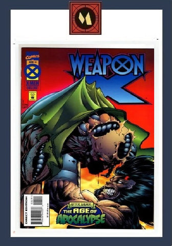 Weapon X #4 - Marvel Comics - 1995