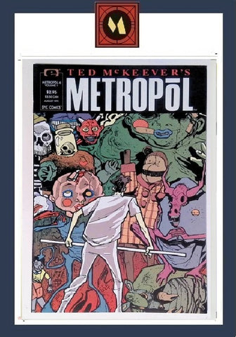 Metropol #6 - Epic Comics - 1991