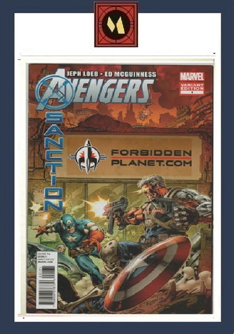 Avengers: X-Sanction #1 - Marvel Comics - Forbidden Planet Exclusive Variant - 2012