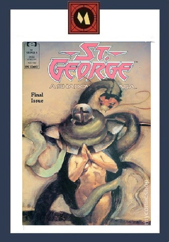 St George #8 - Epic Comics - 1989