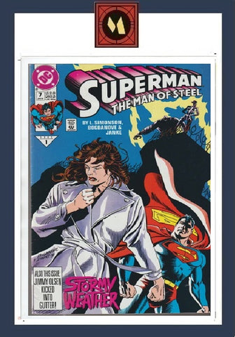 Superman Man of Steel #7 - DC Comics - 1992