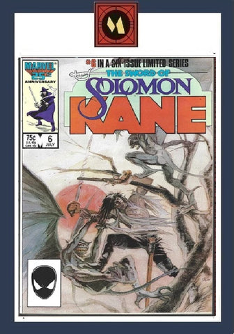 Solomon Kane #6 - Marvel Comics - 1986