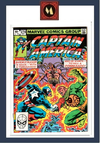 Captain America #274 - Marvel Comics - 1982