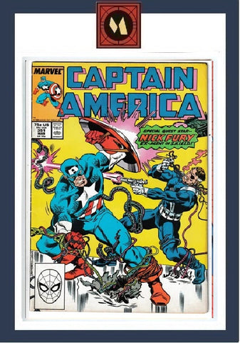 Captain America #351 - Marvel Comics - 1989