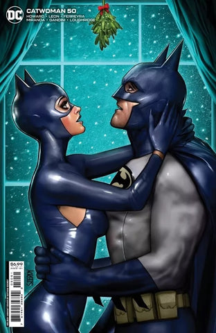 Catwoman #50 - DC Comics 2022 - Cover D Szerdy Holiday Card Stock