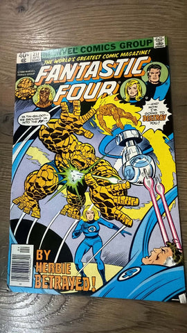 Fantastic Four #217 - Marvel Comics - 1980