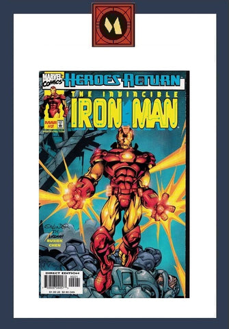 Invincible Iron Man #2 - Marvel Comics - 1998