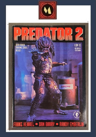Predator 2 #1 - Dark Horse Comics - 1991 -  Includes Trading Card