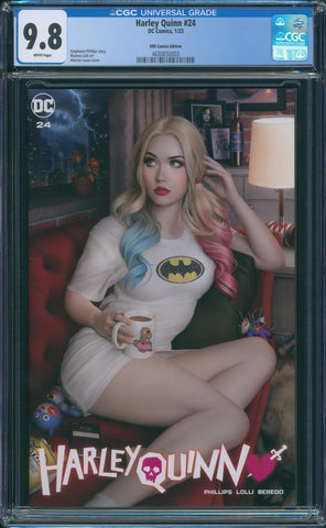 Harley Quinn #24 - DC Comics - 2023 - KRS Louw Variant CGC 9.8