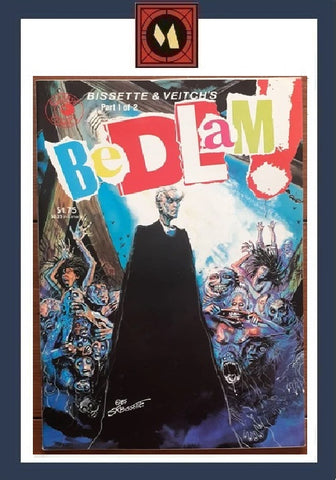 Bedlam #1 - Eclipse Comics - 1985