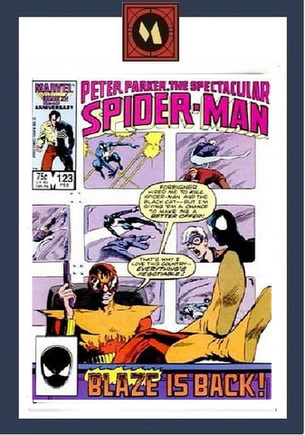 Spectacular Spider-Man #123 - Marvel Comics - 1987