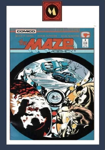 Maze Agency #3 - Comico - 1989