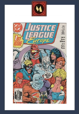 Justice League Europe #1 - DC Comics - 1989