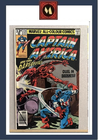 Captain America #234 - Marvel Comics - 1979 - Pence Copy