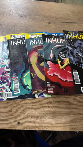 Uncanny Inhumans #16-20 (5 x Comics) - Marvel Comics - 2016