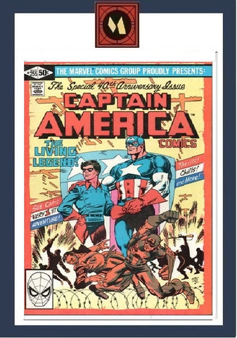 Captain America #255 - Marvel Comics - 1981