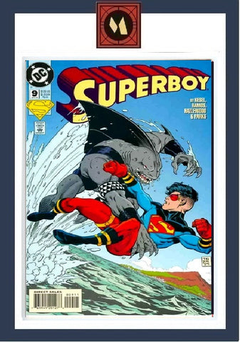 Superboy #9 - DC Comics - 1994 - 1st Full King Shark