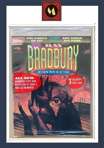 Ray Bradbury Comics #4 - Topps Comics - 1993 - Polybagged with cards