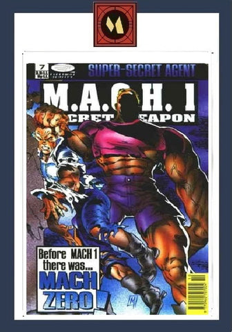 M.A.C.H.1 Secret Weapon #7 - Fleetway Comics - 1991