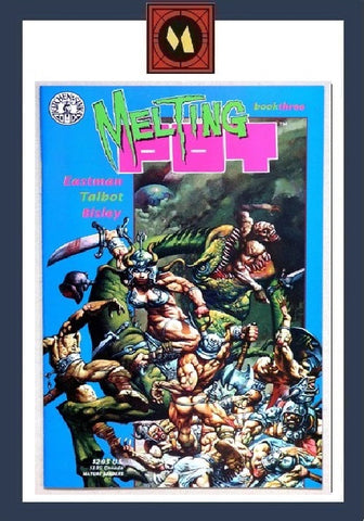 Melting Pot #3 - Kitchen Sink Comix - 1994