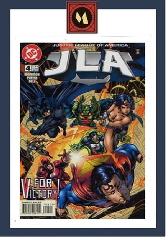 JLA #4 - DC Comics - 1997