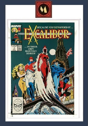 Excalibur #1 - Marvel Comics - 1988