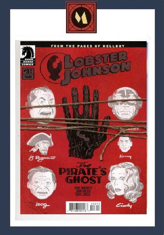 Lobster Johnson The Pirate's Ghost #3 - Dark Horse Comics - 2017