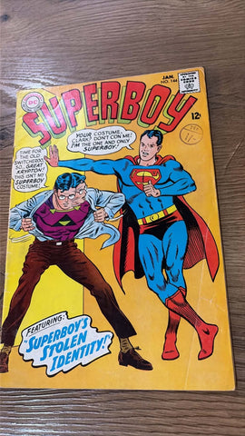 Superboy #144 - DC Comics - 1968