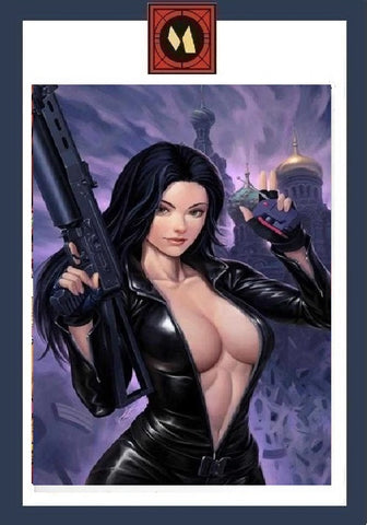 Gun Honey Doubles Down #4 - Titan Comics - 2026  - Cover K Leos Ng Full Art