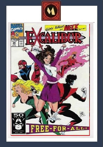 Excalibur #34 - Marvel Comics - 1991