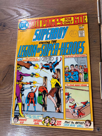 Superboy #205 - DC Comics - 1974