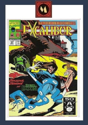 Excalibur #37 - Marvel Comics - 1991