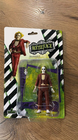 Beetlejuice Red Tuxedo Action Figure 9.5 cm 5 Points - Mezco Toyz