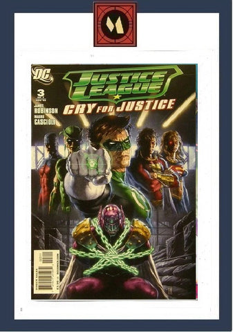 Justice League Cry for Justice #3- DC Comics - 2009