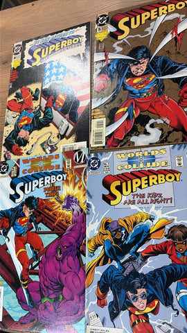 Superboy #4-7 (4xComic Run) - DC Comics - 1994