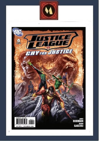 Justice League Cry for Justice #4 - DC Comics - 2009