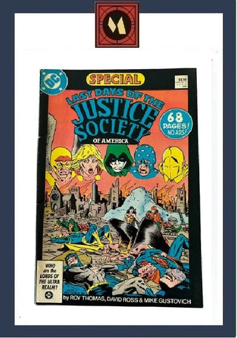 Last Days of the Justice Society #1 - DC Comics - 1986