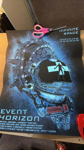 Event horizon 18x24 UV blacklight Reactive Poster print