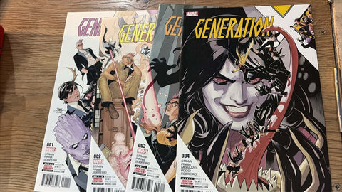 Generation X #1-4 (4 x Comic Run) - Marvel Comics - 2017