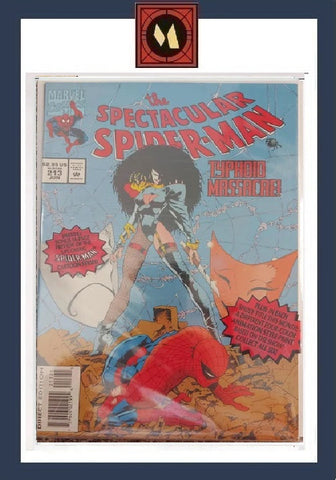 Spectacular Spider-Man #213 - Marvel Comics - 1994 polybag