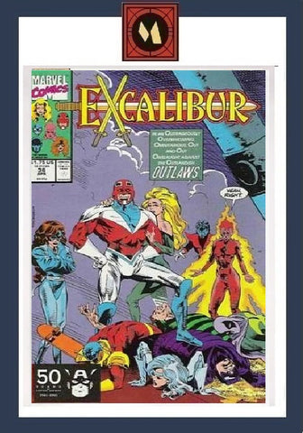 Excalibur #36 - Marvel Comics - 1991
