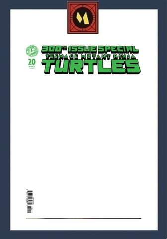 Teenage Mutant Ninja Turtles #300 (#20) - IDW - 2026 - Foil Sketch
