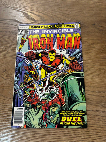 Invincible Iron Man #110 - Marvel Comics - 1978